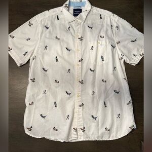 Tommy Bahama Disney Parks Men's Short Sleeve Shirt  Collection Size Large Mickey